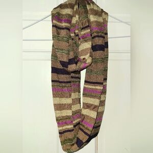 LOFT Striped  Infinity Scarf.
